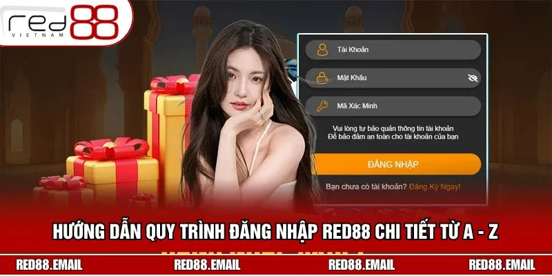 Bật Mí Cách Đăng Nhập RED88 Siêu Nhanh Cho Người Mới  Quy trình truy cập tài khoản chi tiết